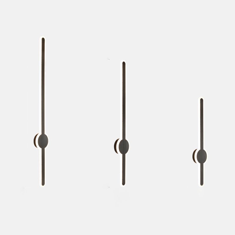 Metal Linear Vanity Wall Lights Modern 1-Light Vanity Wall Light Fixtures