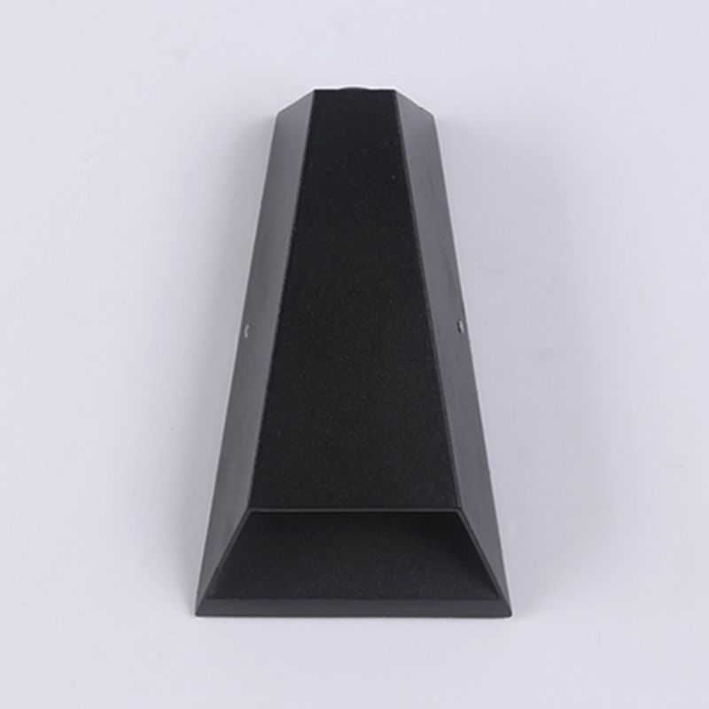 Geometric Shade Wall Lighting Modern Style Metal 2 Lights Wall Sconce Lamp