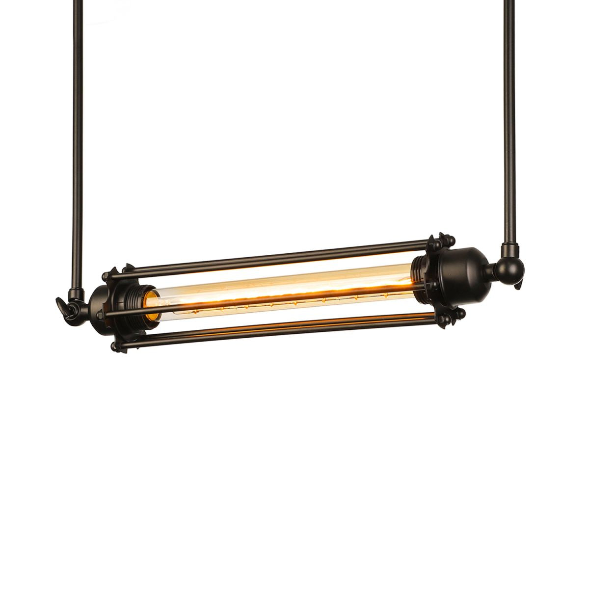 1 luminaire suspendu en fer léger