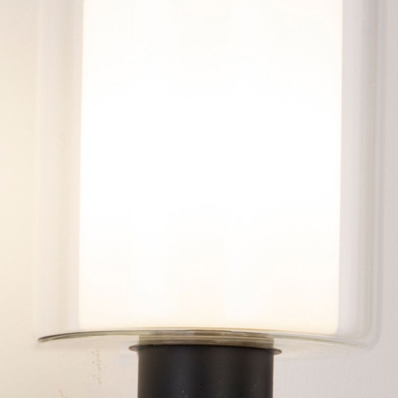 Lámpara de pared de pared de pared de cilindro de estilo moderno 1 lámpara de pared ligera montada en la pared