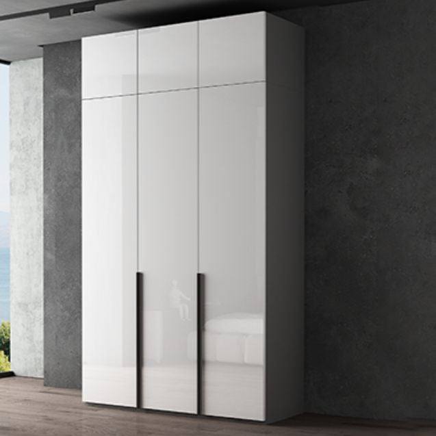 Modern Wardrobe Armoire Engineered Wood Wardrobe Cabinet with Drawer