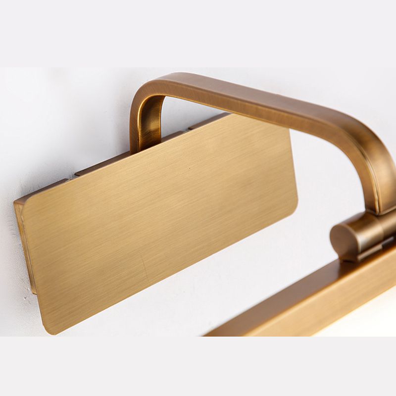 Vanité de salle de bain en métal à tête réglable Lumière moderne minimalisme LED LINDE LED Vanité acrylique