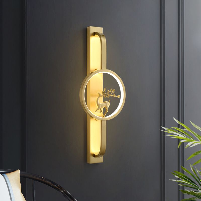 Shade Round Metal Wall Donce Modern Style 1- Lighting Lighting Lighting Accesors