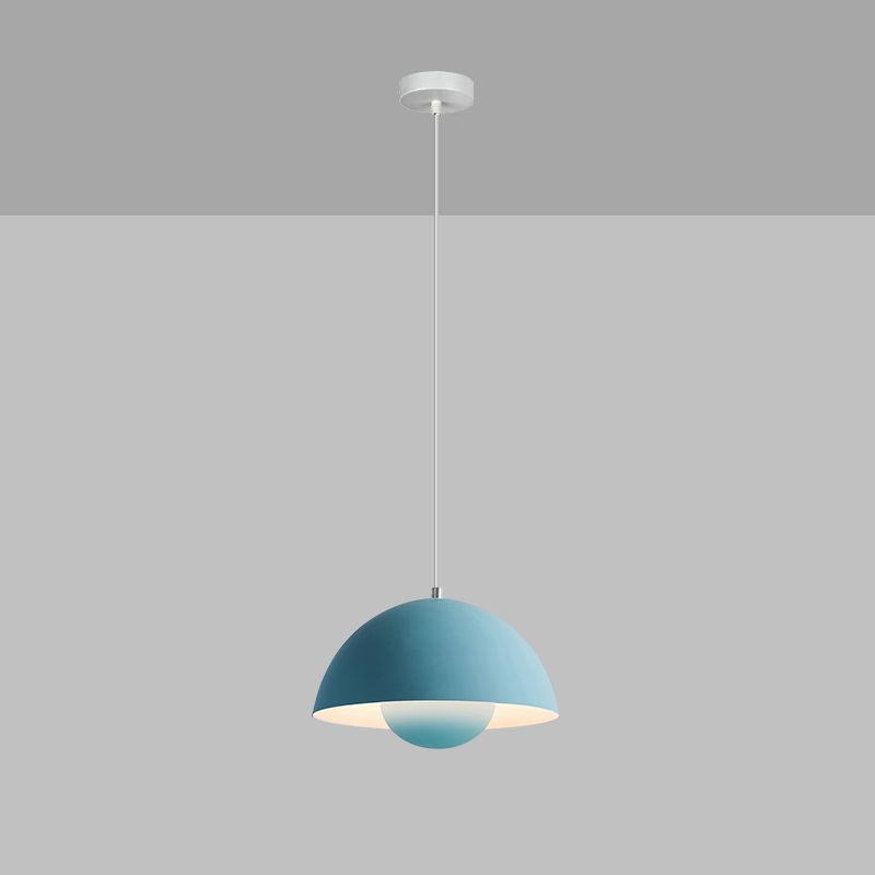 Domina Domina Caballero colgante Cosco Ligero de metal Macaron Cosculado de iluminación de iluminación