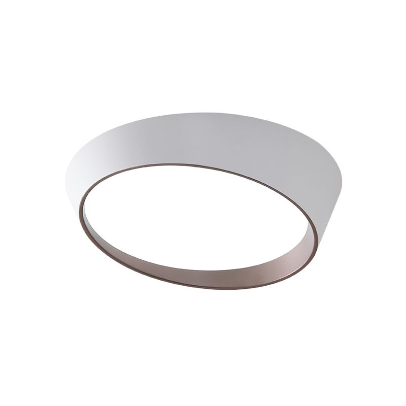 Metal Flush Ceiling Light Fixtures Modern Flush Mount Fixtures with Acrylic Shade
