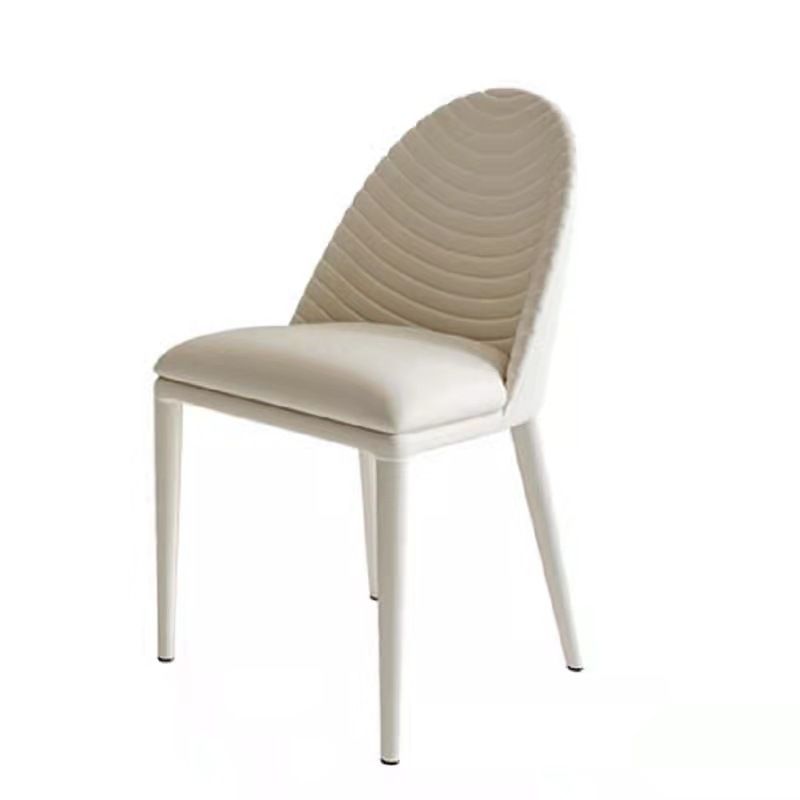 Sillas laterales contemporáneas modernas del comedor Silla Parsons del metal