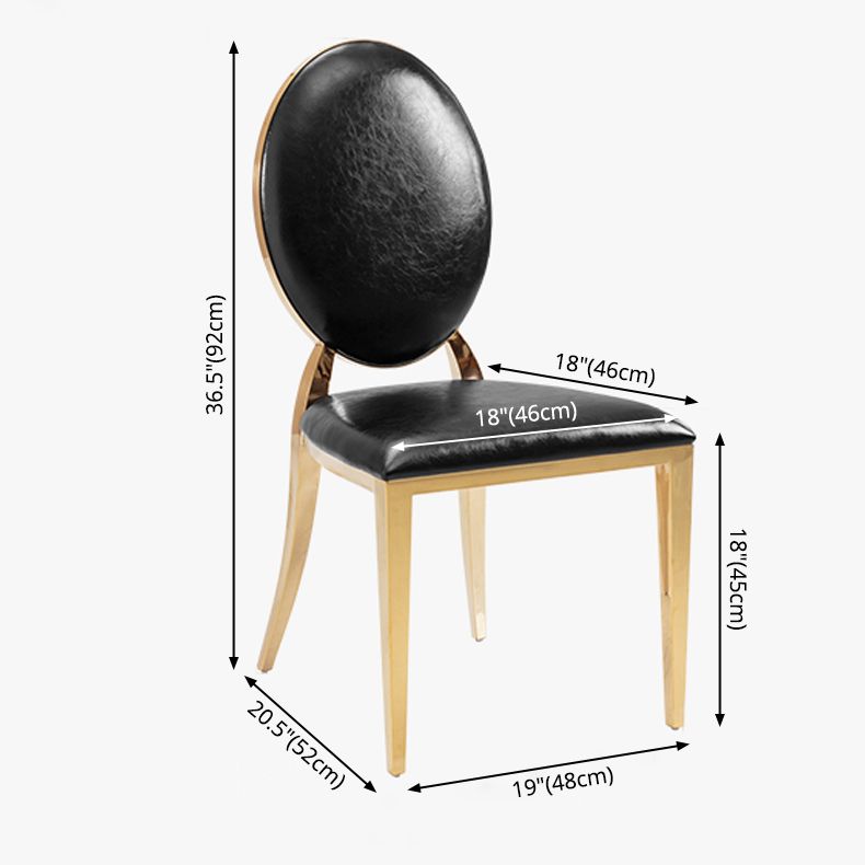 Contemporary Style Kitchen Dining Side Chair King Louis Back Side Chair