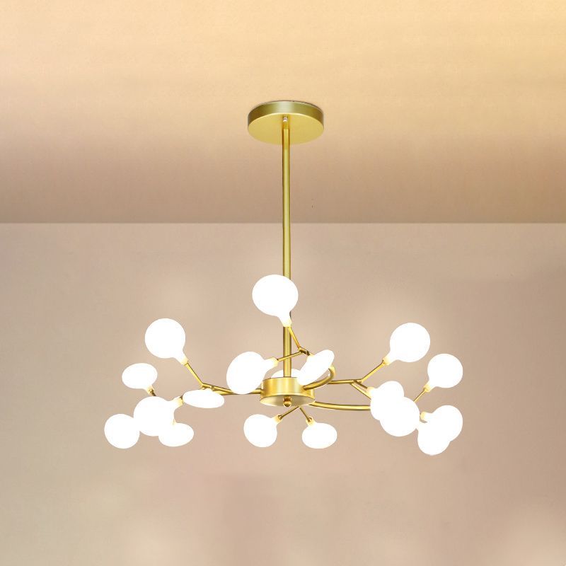 Heracleum Chandelier Light Fixture Modern Designer Acrylic Pendant Lighting for Restaurant