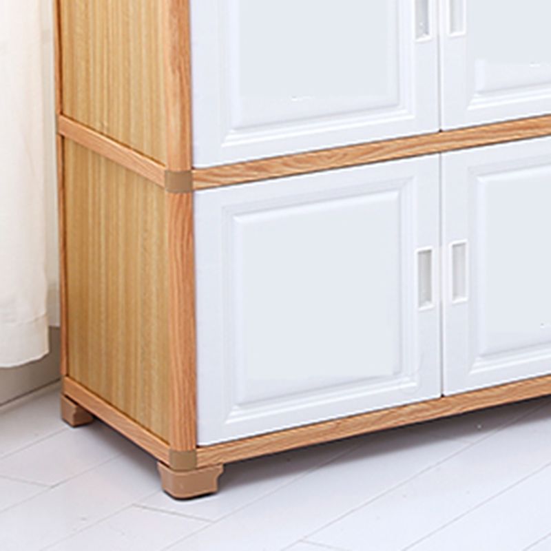 Contemporary 61.02'"Tall 4- Door Cabinet, Rectangle Accent Cabinet