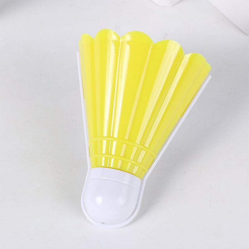 Kids Badminton Ballo Tappo Muro Nightlight Nightlight Plastic Lampada a LED Night Lamp in Yellow