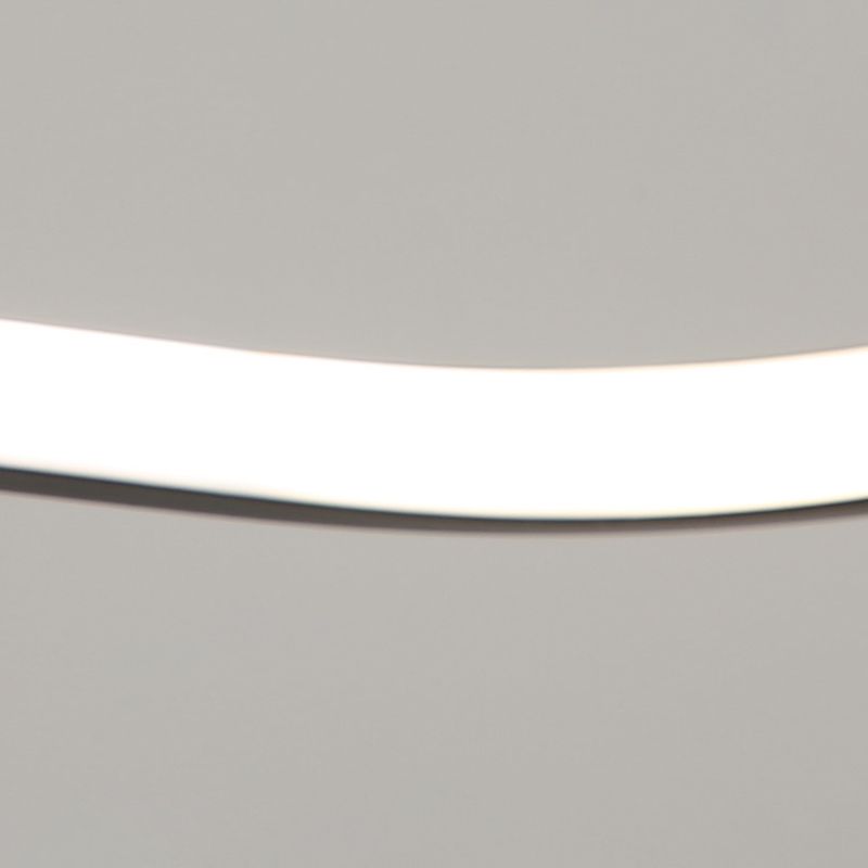 Contemporary Style Linear Shape Island Light Metal 1 Light Pendant Light Fixture