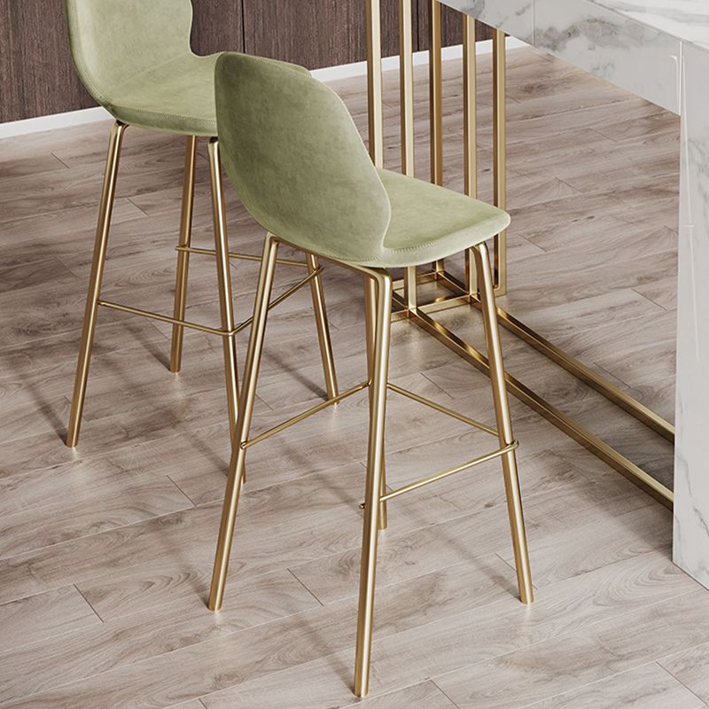 1/2/3 Pieces Glam Rectangle Sintered Stone Counter Table with High Stools in Gold