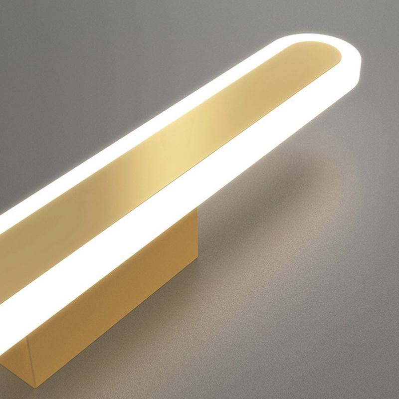 Black/Golden LED Vanity Lighting Modernism Bath Bar Light for Bathroom