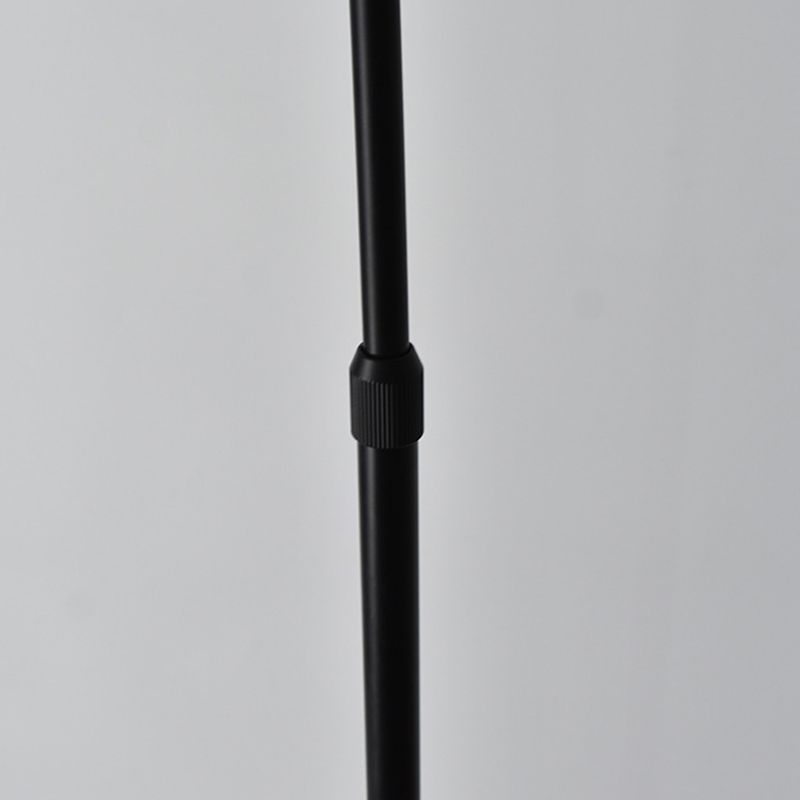 Lámparas de cono de 1 luces Modernismo Lámparas estándar de tela para sala de estar