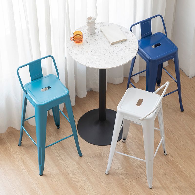 Round Pedestal Bar Height Table Contemporary Bar Table for Small Places