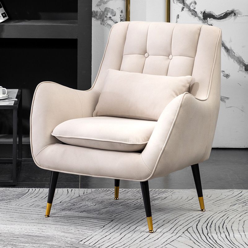 31"L x 30"W x 26"H Accent Chair with Cushions Scandinavian Arm Lounge Chair