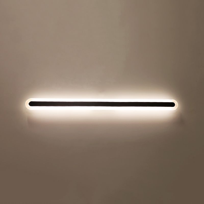 Metall Lineare Form Wandlicht moderner Stil 1-Licht-Wandmontageleuchte