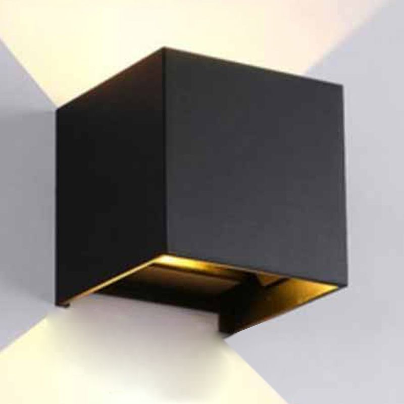 Luces contemporáneas de pared de pared de pared de pared de metal para sala de pared para sala de estar