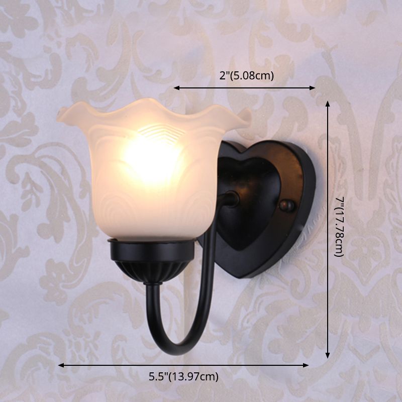 Gooseneck Vanity Mirror Lights  American Minimalist Style Glass Vanity Light