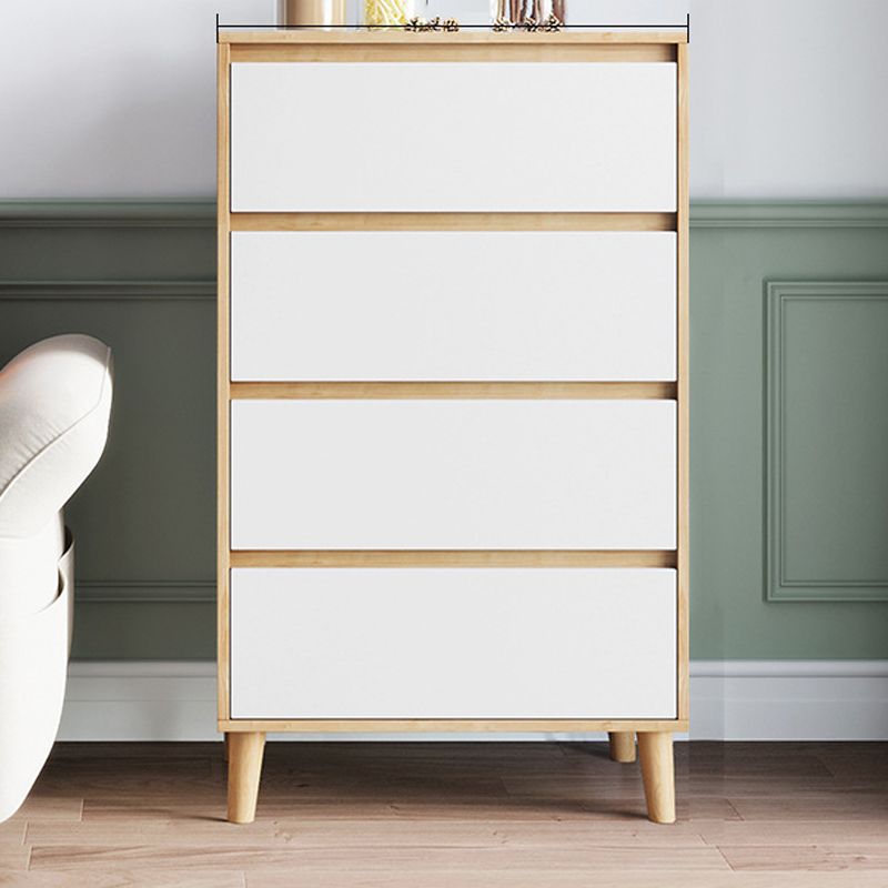 Contemporary Bedroom Chest 16" Wide Storage Chest with Drawers