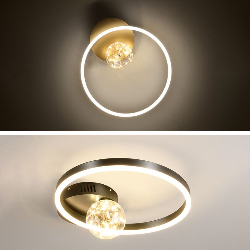 Modern Minimalist Style Ceiling Light Fixture LED Light Bedroom Light Restaurant Light