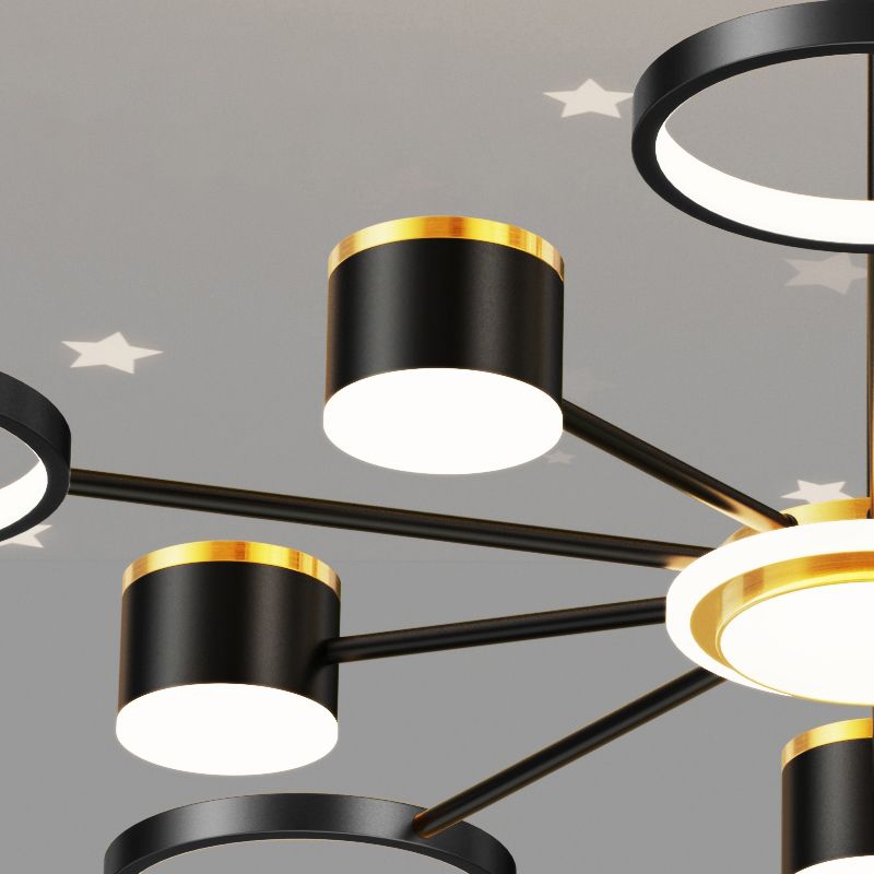 Luz de lujo moderno de estilo led de led de estilo LED Luz para sala de estar