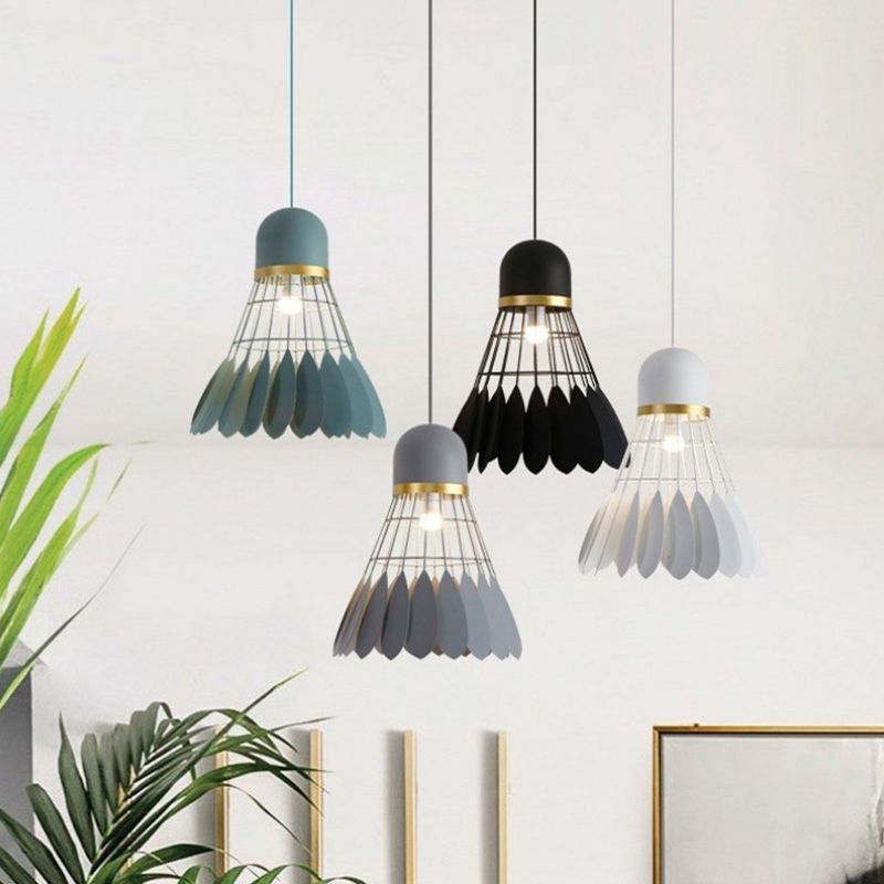 Badminton macaron moderne suspendu pendnant de lampe suspendue suspendue pour le restaurant