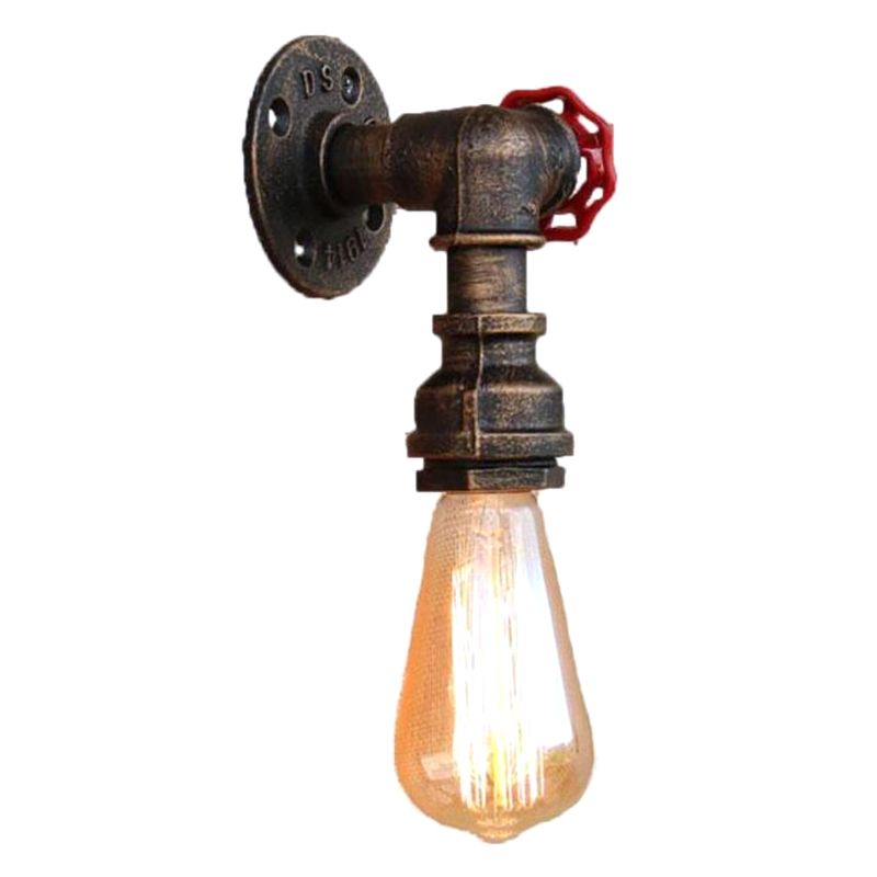 Application légère de la lumière de tuyau créatrice simple 1 lampe murale légère légère pour le café du bar