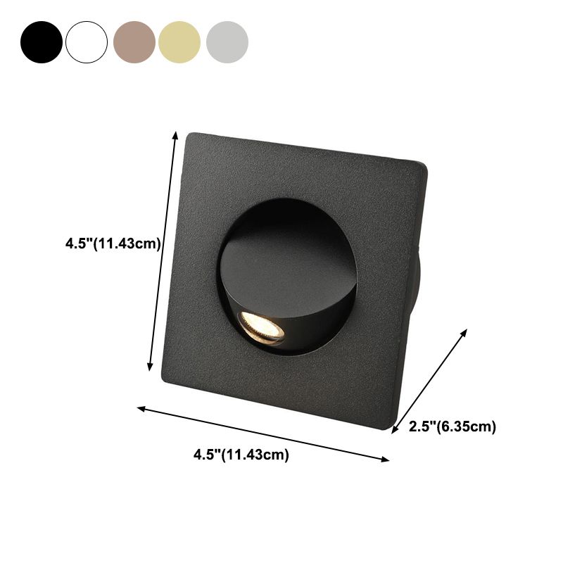 Metall Geometrische Form Wandleuchten moderner Licht mit einzelnen leichten Wand montiertes Licht