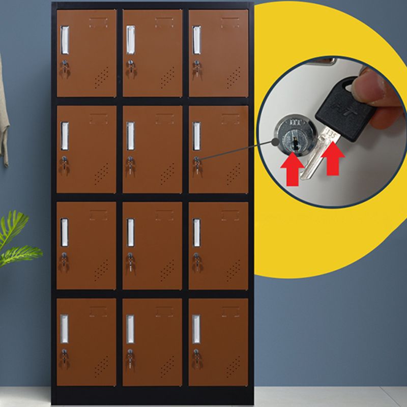 Modern Hinged Door Storage Cabinet Matte Finish Cabinet for Home