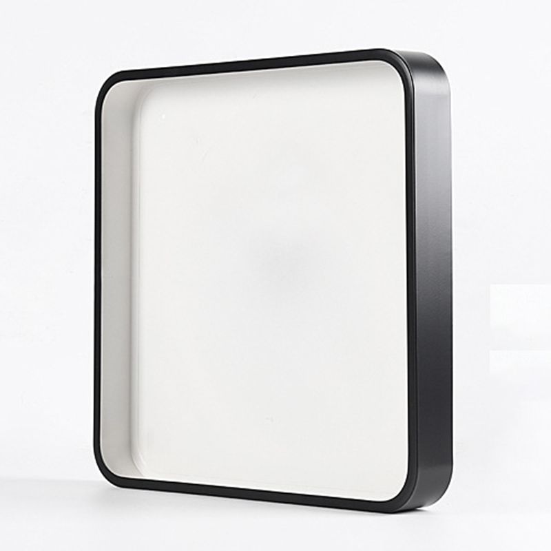 Metal Geometric Flush Mount Fixture Modern 1 Light Flush Light Fixture