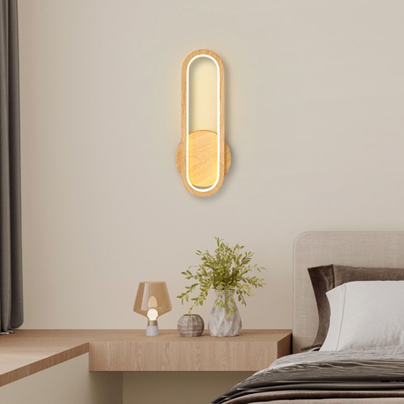 Modern Style Wall Mount Light 1-Light LED Wall Light for Living Room