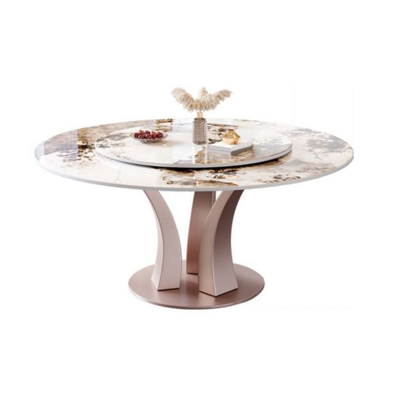 Convertible Sintered Stone Dining Table Set 1/2/7/9 Pieces Dining Set for Kitchen