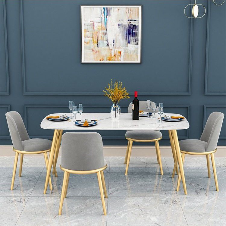 Traditional Luxury Rectangle Dining Table 4-foot Furniture for Dining Room