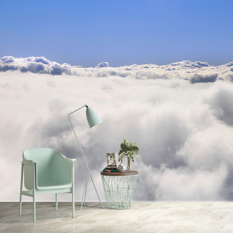 Clouds Landscapes Mural Wallpaper Environmental Modern Room Decoration