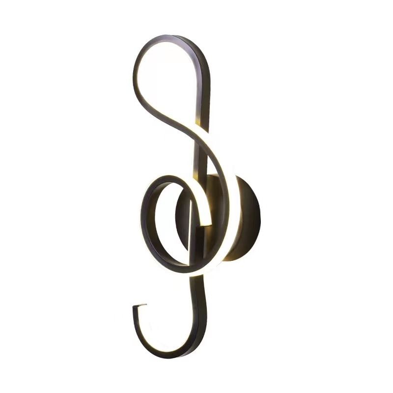 Diconcesos de apliques de pared de estilo moderno 1 Light Fonces para dormitorio de dormitorio