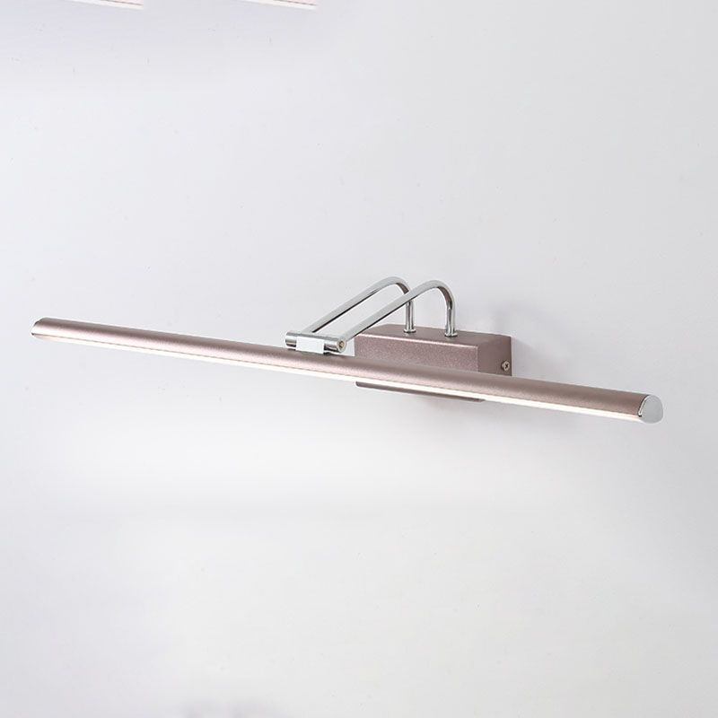 Luci di applique a parete lineare moderna Metal 1 Light Sconce Light con ombra acrilica