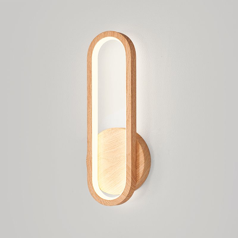 Modern Style Wall Mount Light 1-Light LED Wall Light for Living Room