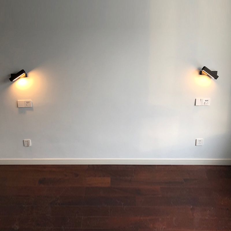 Lámpara de lectura de lectura de led de la noche rotativa.