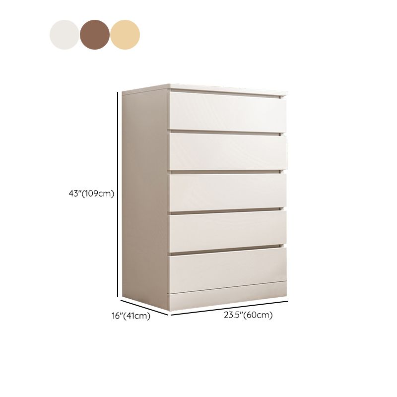 Vertical Storage Chest Dresser Modern Storage Chest with Drawers