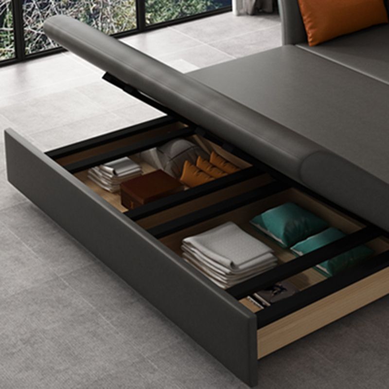 31" Wide Scandinavian Sleeper Sofa Futon Foldable Sleeper Sofa