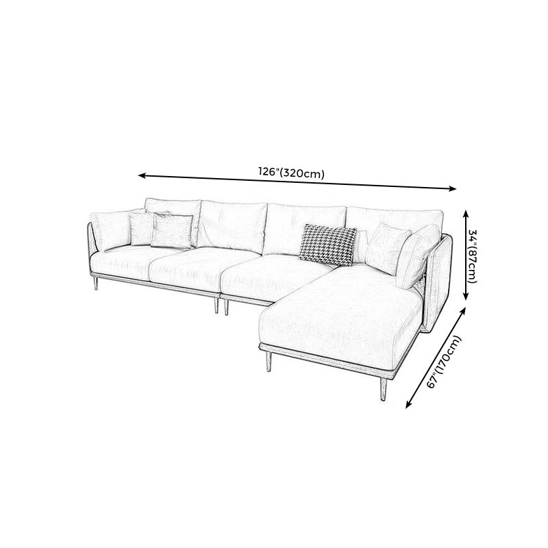 Cushion Back Slipcovered Furniture Sectionals Faux Leather Sofa