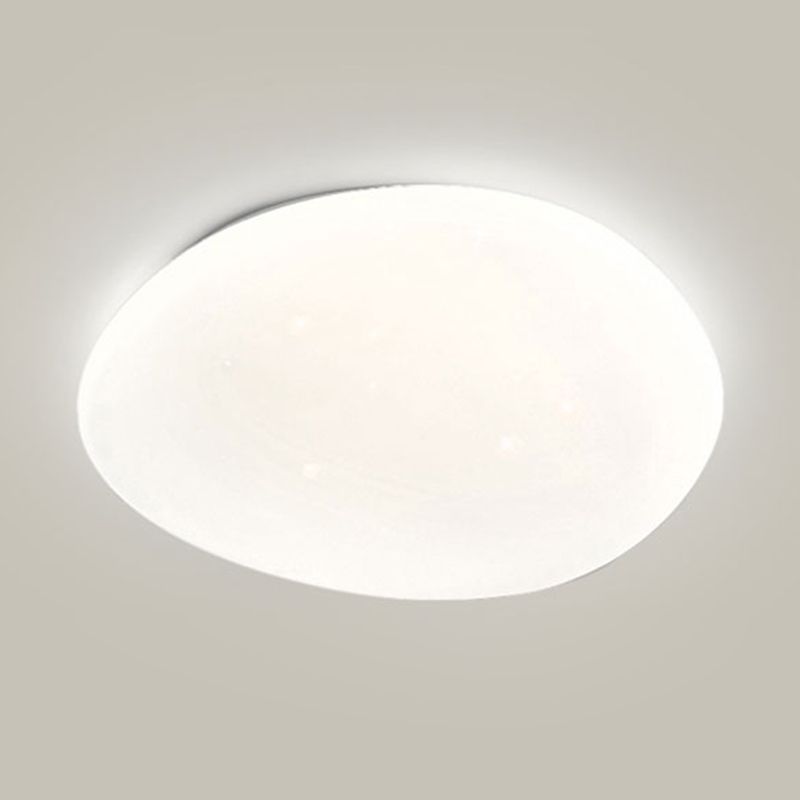LED Flush Mount Lamp Acrylic Shade Ceiling Light for Living Room Dining Room