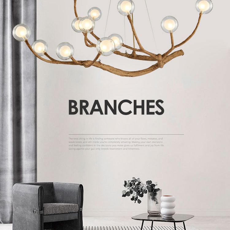 Lampadino Creative Creative Creative Contemporary Light Lights Aibeli del soffitto in vetro chiaro per la caffetteria