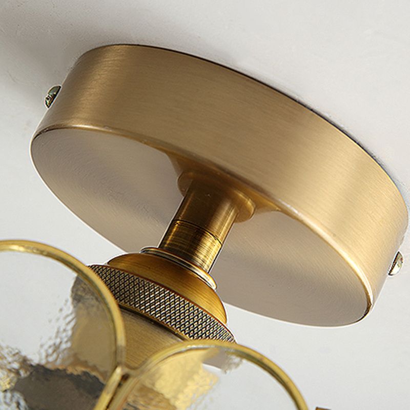 Creative Glass Ceiling Lamp Contemporary Flush Mount Light Fixture