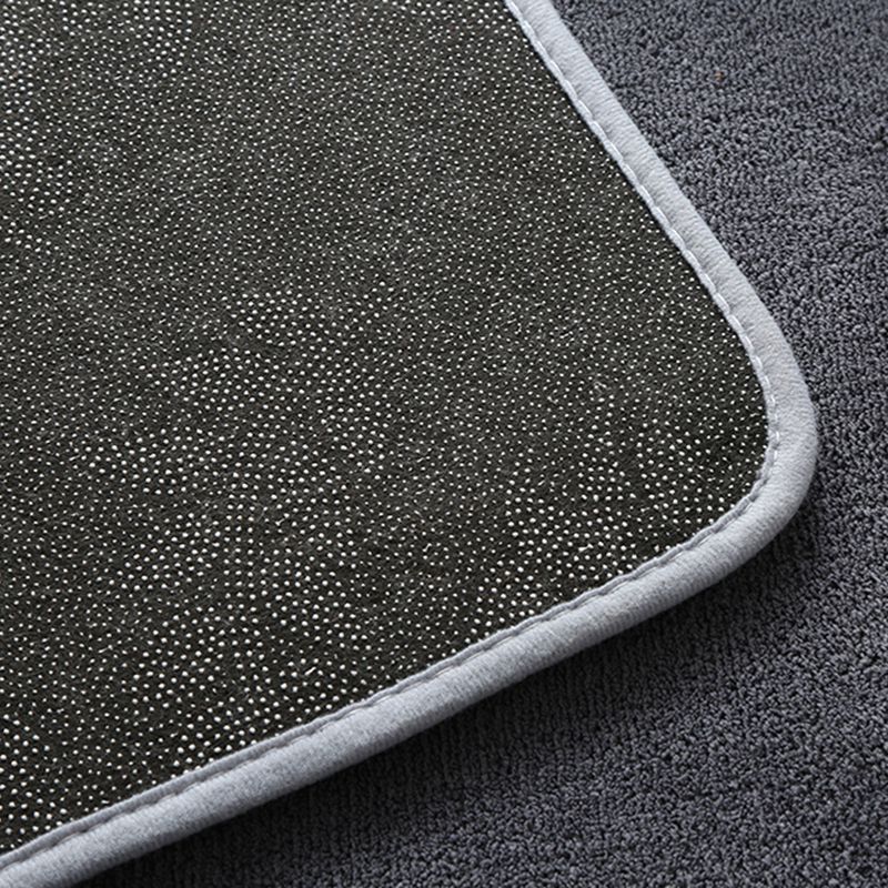 Calming Plain Shag Rug Polyester Indoor Carpet Non-Slip Backing Area Carpet for Home Decoration