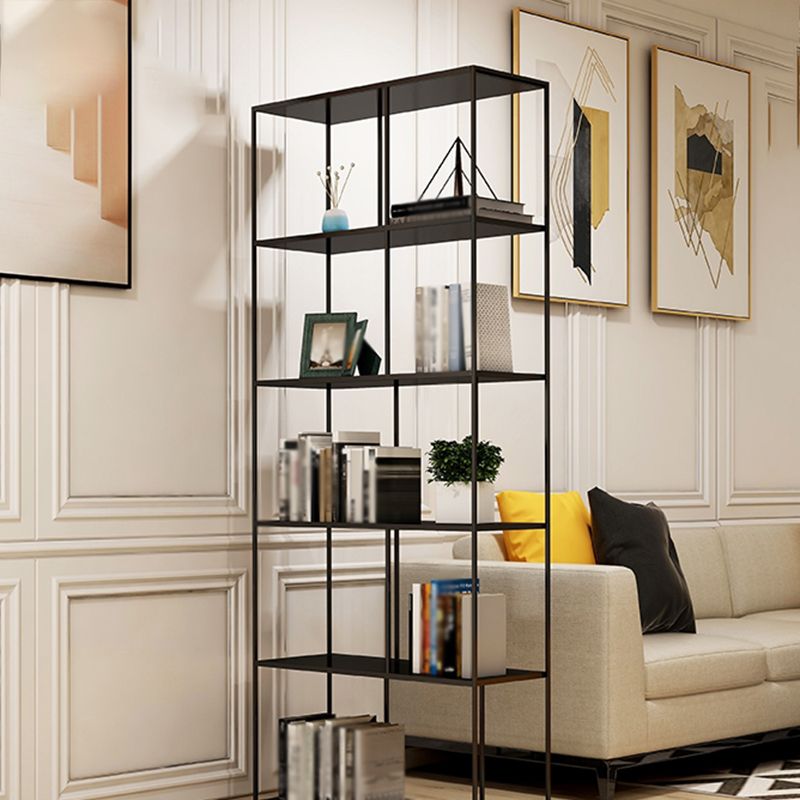 Metal Etagere Bücherregal Industrial Open Back Bookshelf für Home Office
