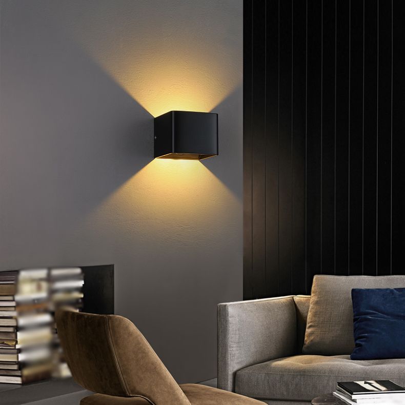 Multi Light Wall Sconce Modern Style Metal Wall Lighting for Living Room