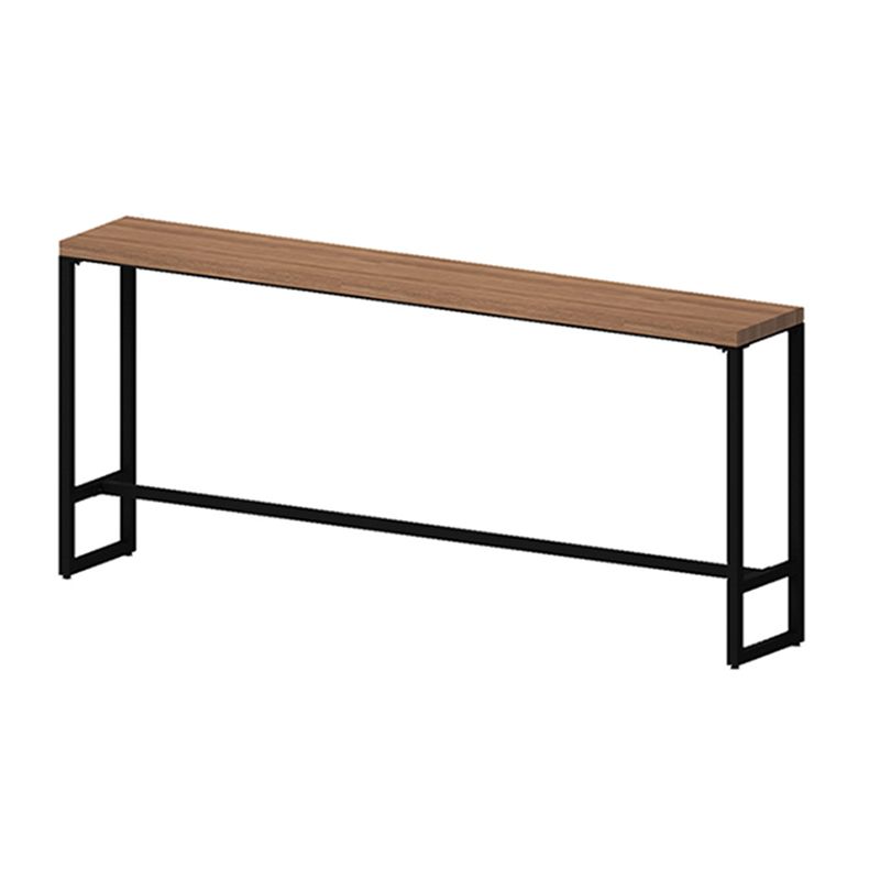 Solid Wood Counter Height Set Rectangle 1/2/5 Pieces Glam Pub Table Set