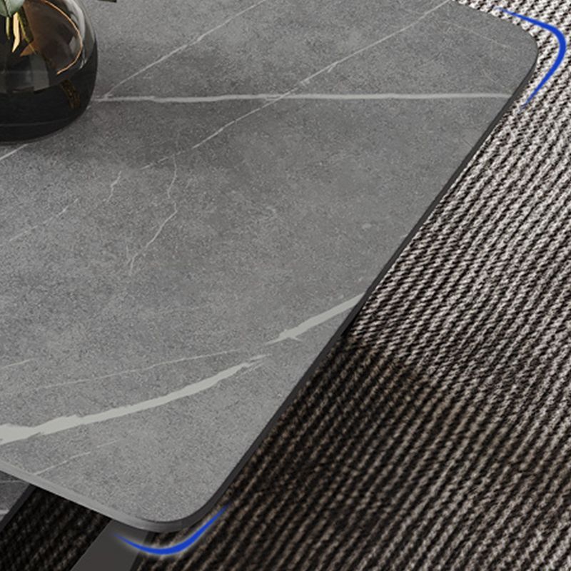 Slate Rectangular Coffee Table Minimalist Modern Coffee Table